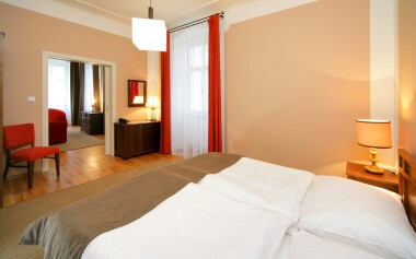 Interiéry apartmáne v Hoteli U Zvonu ***, Krkonoše