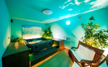 Wellness centrum, vířivka, Relax park Modrá Stodola, Praha