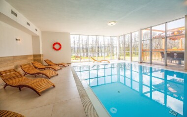 Vnitřní bazén v Hotelu Orsino **** Horní Planá, Lipno