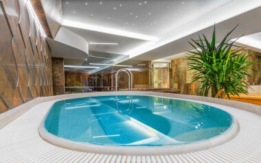 Wellness centrum, vírivka, Grand Hotel Bellevue