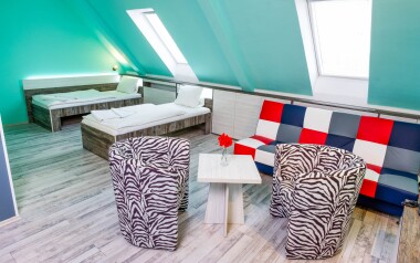 Pokoje jsou pohodlně zařízené, Hotel N, Znojmo