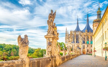 Kutná Hora je plná historických míst zapsaných v UNESCO