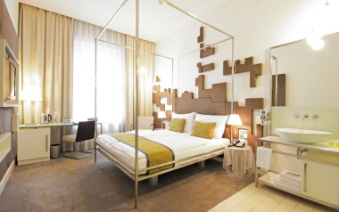 Pokoj v Pure White Hotelu ****
