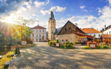 Hotel u Martina *** přímo pod hradem Rožmberk Jižní Čechy
