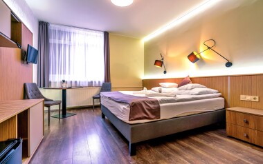 Kényelmes szobák Győrben a Hotel Amstel ****-ben