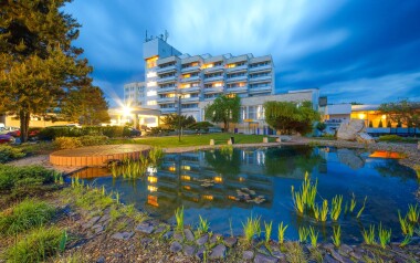 Hotel Hviezda *** leží v lázeňském městě Dudince