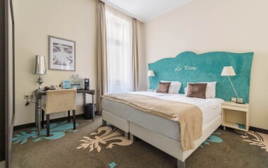 Pokoj Deluxe, La Prima Fashion Hotel ****, Budapešť