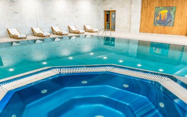Wellness centrum, vírivka, Grand Hotel Bellevue