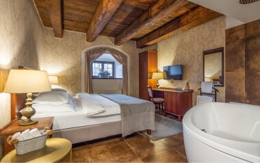Luxusní pokoj, Pytloun Zámecký Hotel Ctěnice ****, Praha