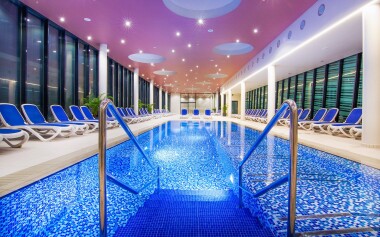 Vnútorná časť kúpeľov, Hotel Vivat ****+, Moravske Toplice
