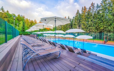 Aqua a wellness centrum, Hotel Jezerka ****, Železné hory