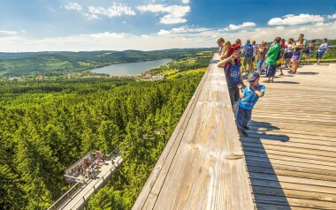 Stezka v oblacích, Šumava