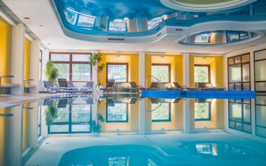 Wellness, bazén, Sporthotel am Semmering ***, Rakousko
