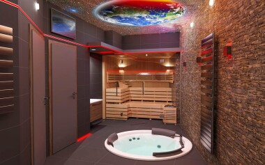 Wellness s vířivkou a saunou, Hotel Kocanda ***