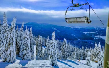 Krkonošský národní park je plný krásných výhledů