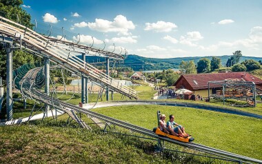 Bobová dráha Slideland, Lipno