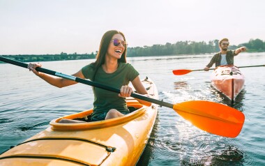 Sázava je rájem vodáků i turistů