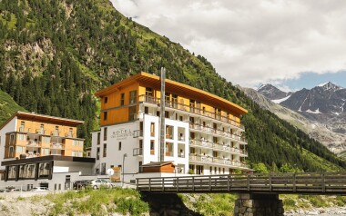 Budova, Hotel Vier Jahreszeiten Pitztal ****, Tirolsko