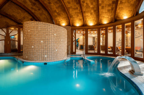 Vnitřní bazén, Hotel Piroska ****, Bük, Bük, Maďarsko
