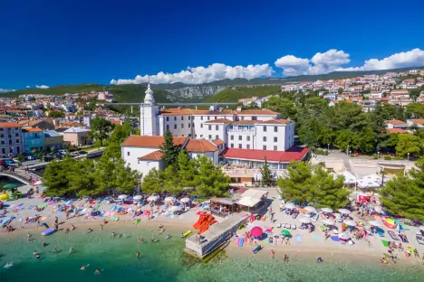 Hotel Kaštel ***, Crikvenica, Horvátország