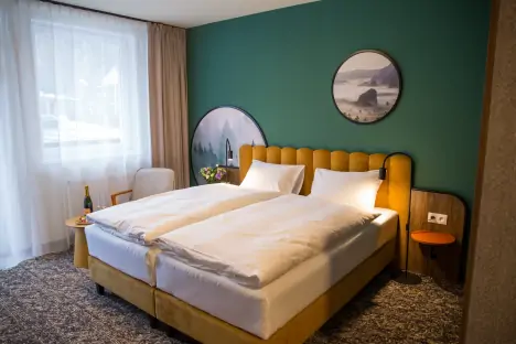 Pokoje, Hotel Santa Christina, Świeradów Zdrój, Polsko