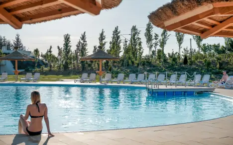 Kültéri medence, MJUS Resort & Thermal Park ****, Körmend , Maďarsko