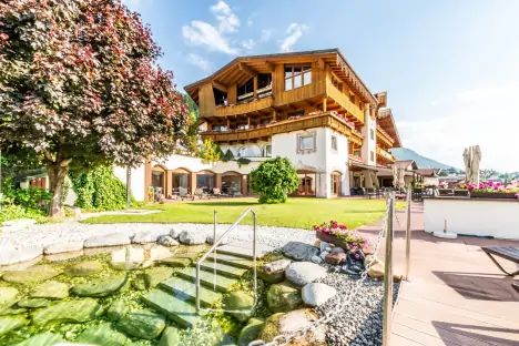 Szálloda tóval, Sporthotel Cristall ****, Fulpmes, Ausztria, Ausztria