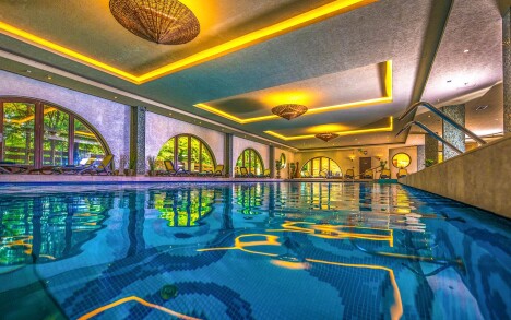 Bazén, Wellness má neuvěřitelnou rozlohu 1 000 m²