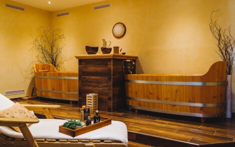 Unikátní modřínové vany, Hotel Holistic La Passionaria ****
