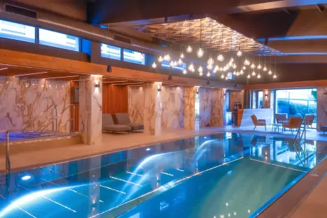Aqua a wellness centrum, Hotel Jezerka ****, Železné hory