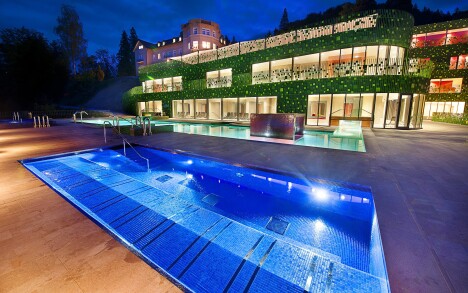 Venkovní bazén, Hotel Rimski dvor ****superior