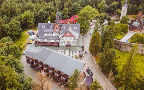 Hotel Tarasy Wang ***, Karpacz, Krkonoše, Polsko