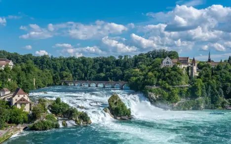 Rýnske vodopády, Schaffhausen