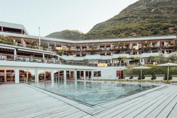 Bazén, Biohotel theiner's garten ****, Gargazzone BZ, Taliansko