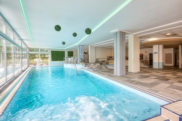 Vnitřní bazén, Hotel Szieszta, Šoproň, Šoproň, Maďarsko
