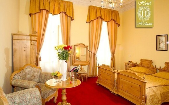 V pokojích hotelu se budete cítit jako v zámecké komnatě
