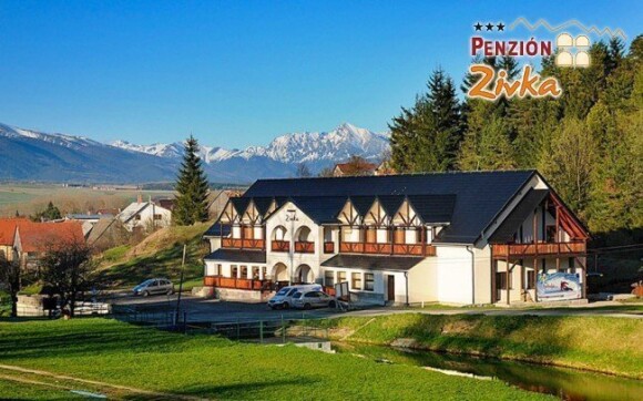 Penzion se nachází uprostřed krásné přírody Nízkých Tater
