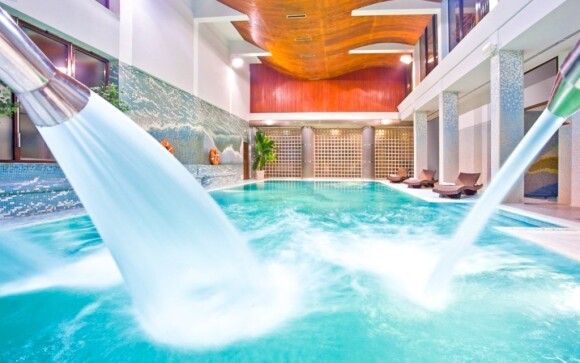 Bazén s tryskami, aquapark Hotel Klimek **** SPA Poľsko