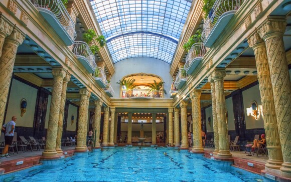 Budapešť je plná kúpeľov, kúpele Gellert