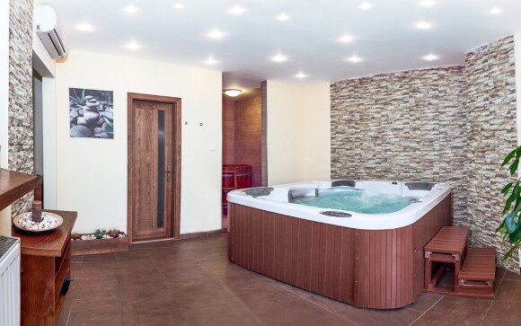 Wellness, vířivka, relax, Hotel Banderium