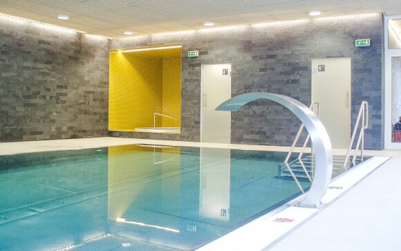Vo wellness centre na vás čaká bazén a vírivka