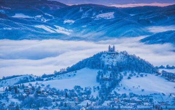 Banská Štiavnica je prekrásna v každom ročnom období
