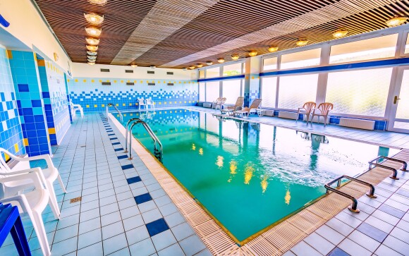 Hotelový bazén, Hotel Harmonie ***, kúpele Luhačovice