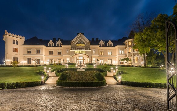 Luxusný zámocký hotel, Borostyán Med Hotel, Maďarsko
