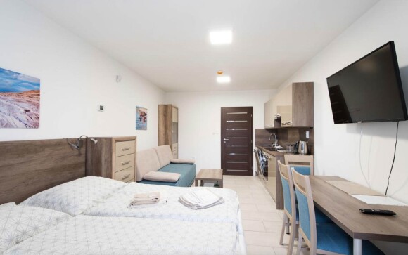 Ubytujte sa v moderne zariadených Apartmánoch Kyjev