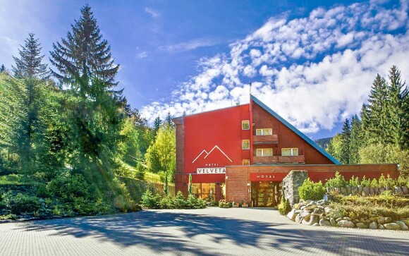 Hotel Velveta *** v Špindlerovom Mlýne, NP Krkonoše