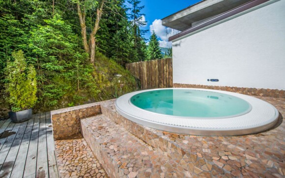 Venkovní wellness, Hotel Ostredok ***, Jasná, Slovensko