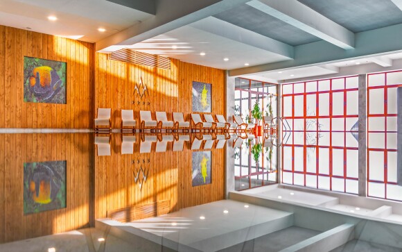 Wellness centrum, bazen, Grand Hotel Bellevue