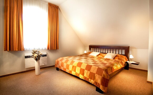 Budete ubytovaní v komfortných izbách, Hotel Akademie ***