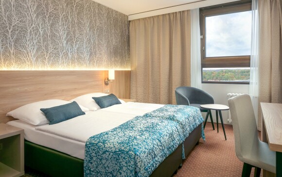 Komfortné posteľe v Double room